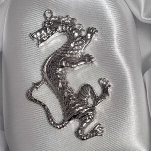 Fierce Dragon Pendant - Fashion Jewlery (made from non-precious metals) 3x1-3/4